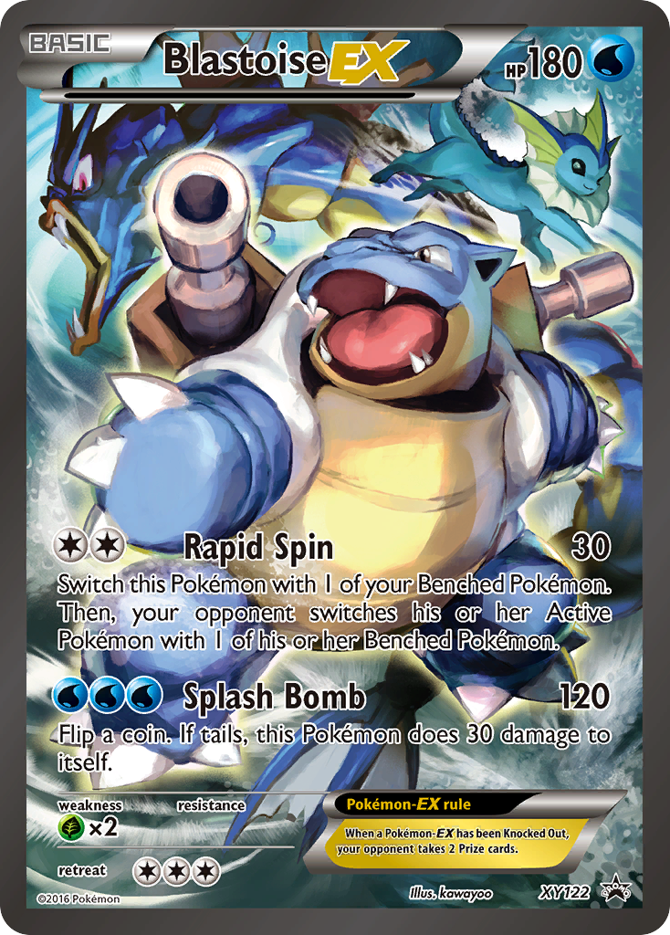 Blastoise EX (XY122) [XY Promos] - Deck Out Gaming