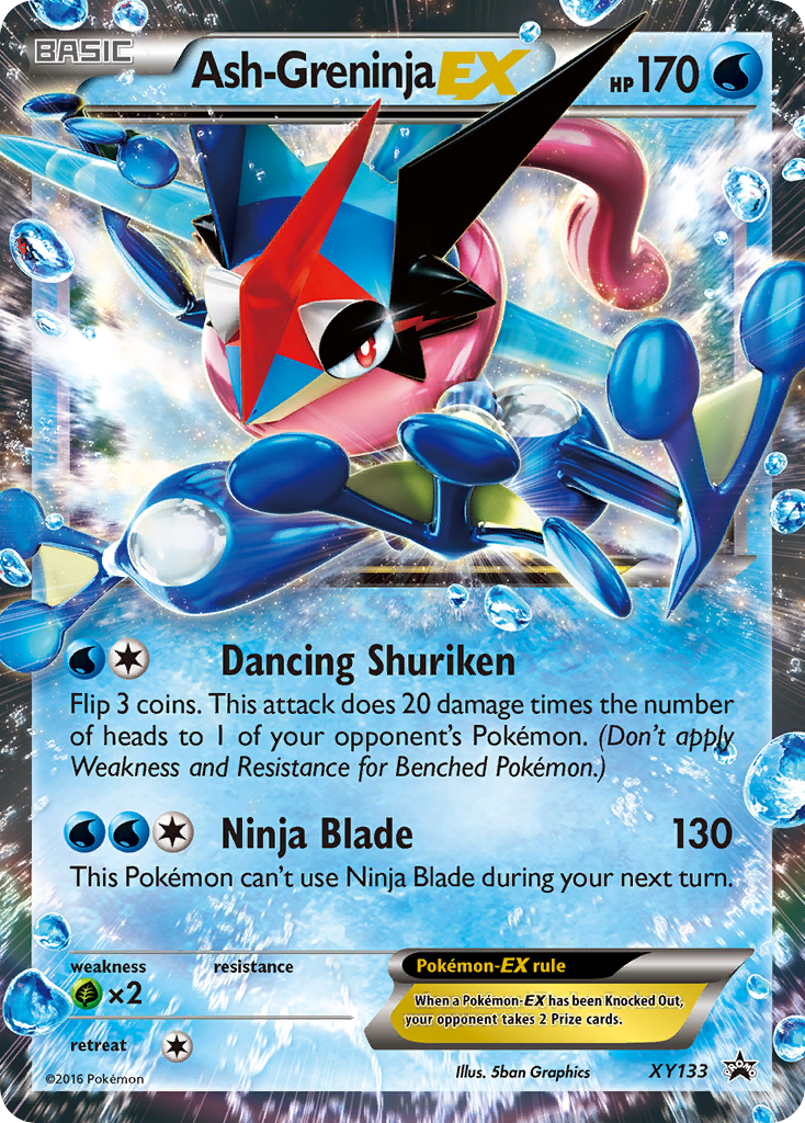 Ash-Greninja EX (XY133) [XY Promos] - Deck Out Gaming