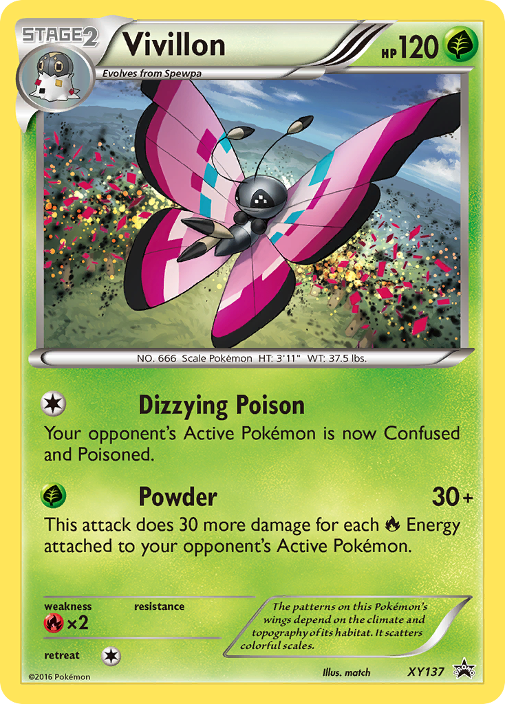 Vivillon (XY137) [XY Promos] - Deck Out Gaming