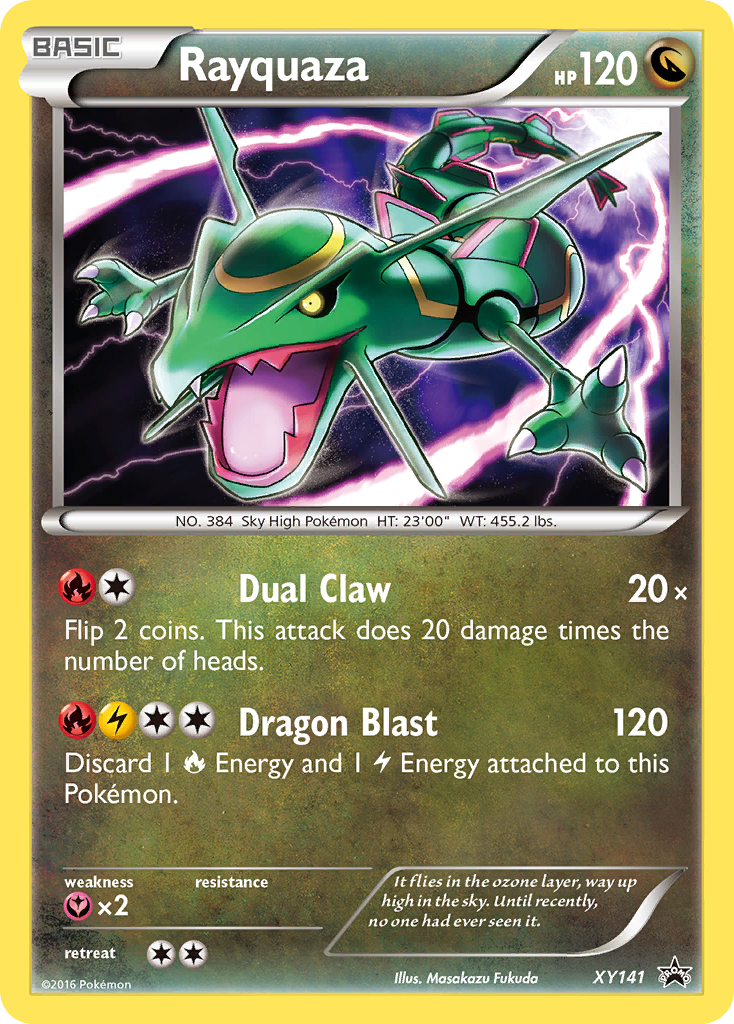 Rayquaza - XY141 (XY141) [XY Promos] - Deck Out Gaming