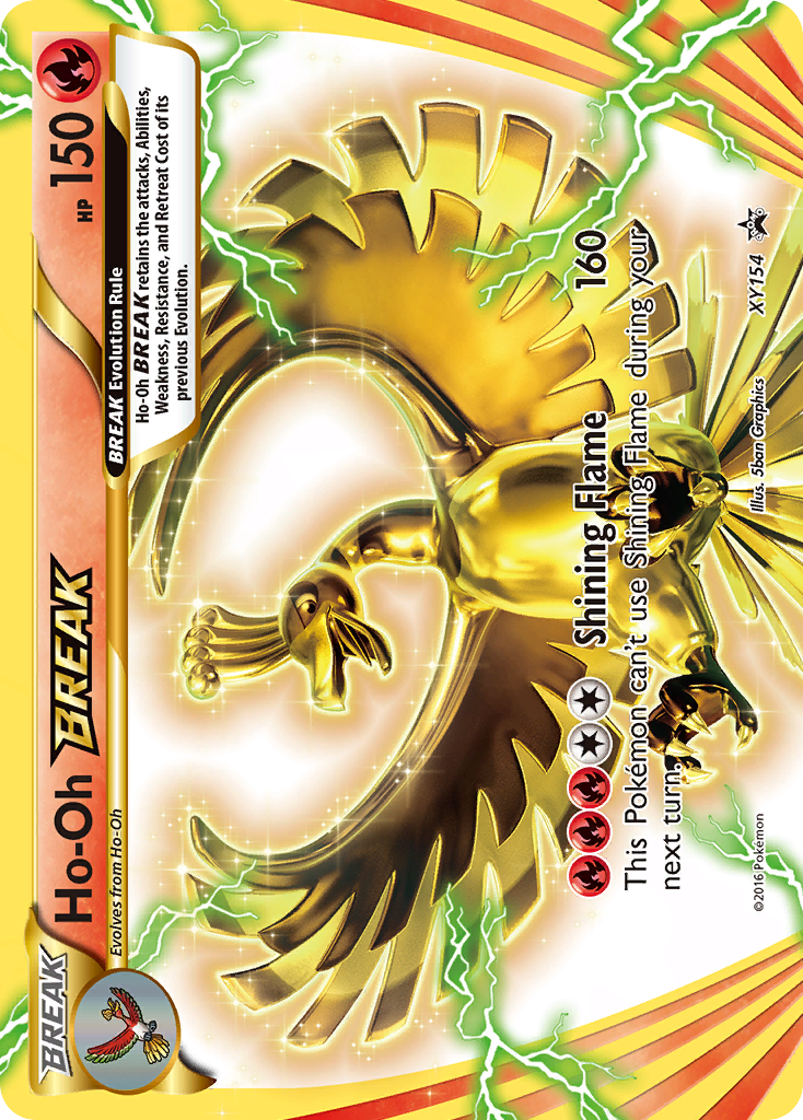 Ho-Oh BREAK (XY154) [XY Promos] - Deck Out Gaming