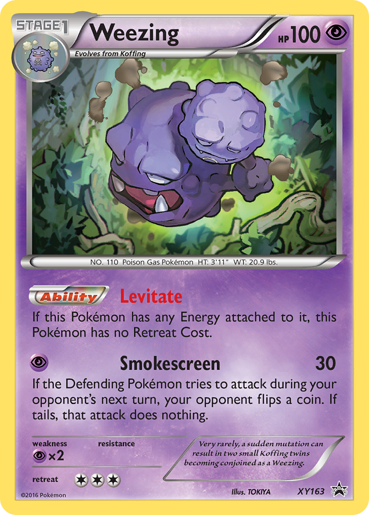 Weezing - XY163 (XY163) [XY Promos] - Deck Out Gaming