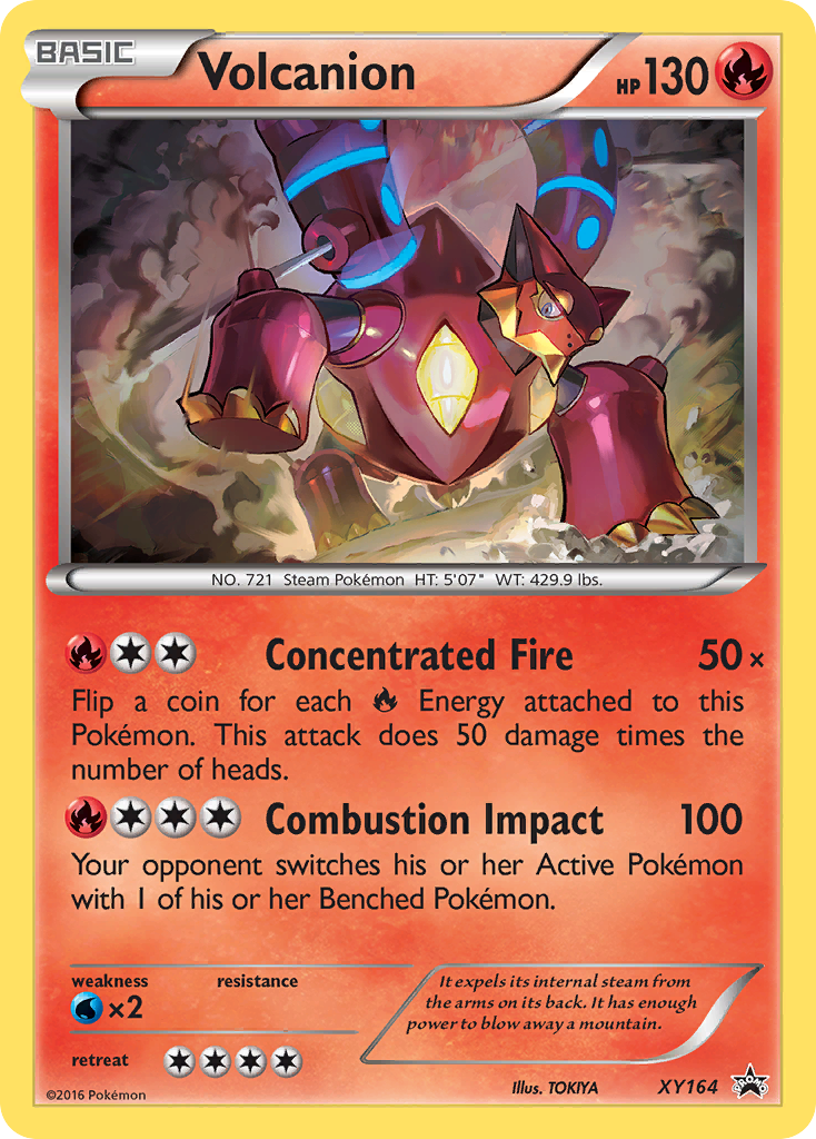 Volcanion (XY164) [XY: Black Star Promos] - Deck Out Gaming