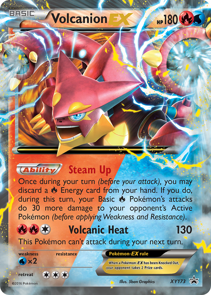 Volcanion EX (XY173) [XY Promos] - Deck Out Gaming