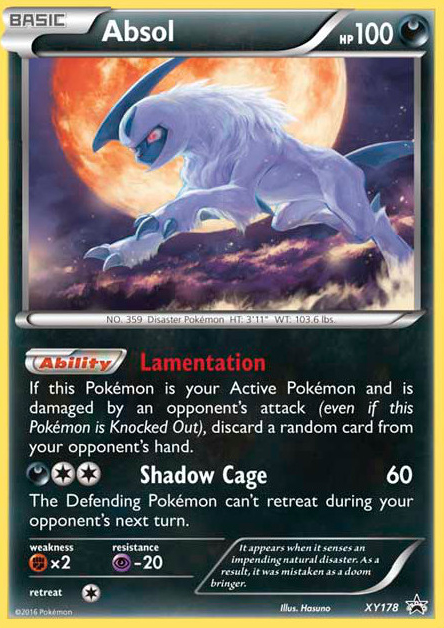 Absol (XY178) [XY Promos] - Deck Out Gaming