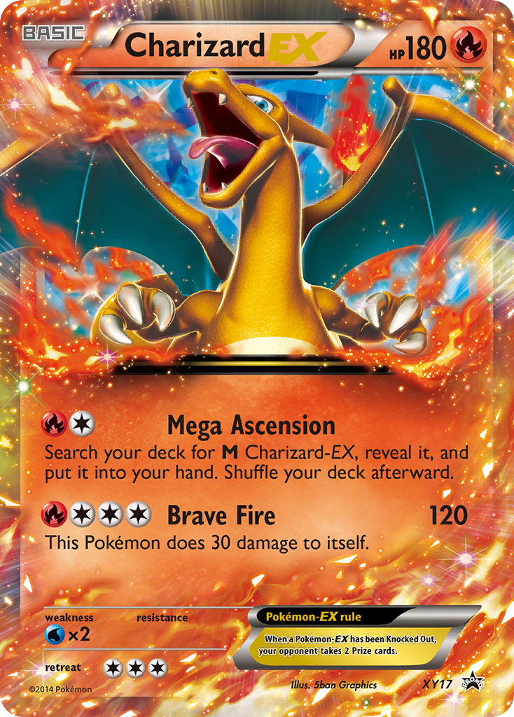 Charizard EX (XY17) [XY: Black Star Promos] - Deck Out Gaming