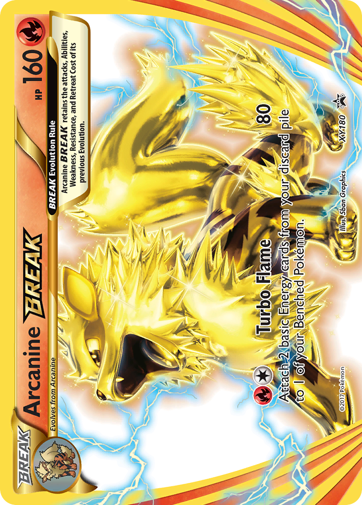 Arcanine BREAK (XY180) [XY Promos] - Deck Out Gaming