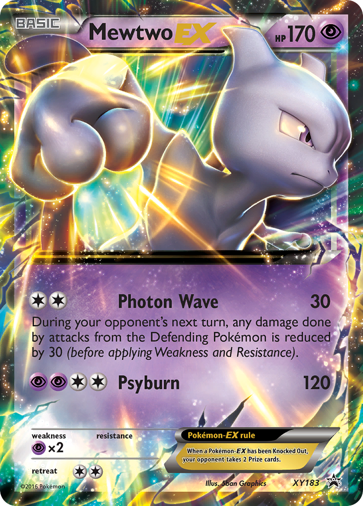 Mewtwo EX (XY183) [XY: Black Star Promos] - Deck Out Gaming