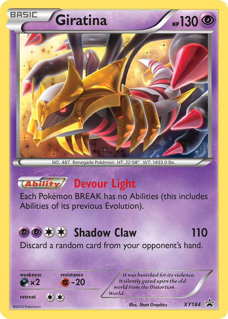 Giratina - XY184 (XY184) [XY Promos] - Deck Out Gaming