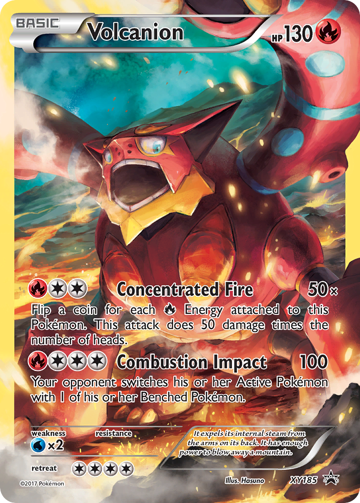 Volcanion (XY185) [XY: Black Star Promos] - Deck Out Gaming