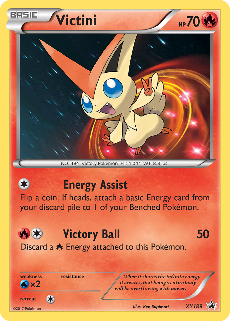 Victini (XY189) [XY: Black Star Promos] - Deck Out Gaming