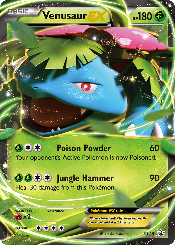 Venusaur EX (XY28) [XY: Black Star Promos] - Deck Out Gaming