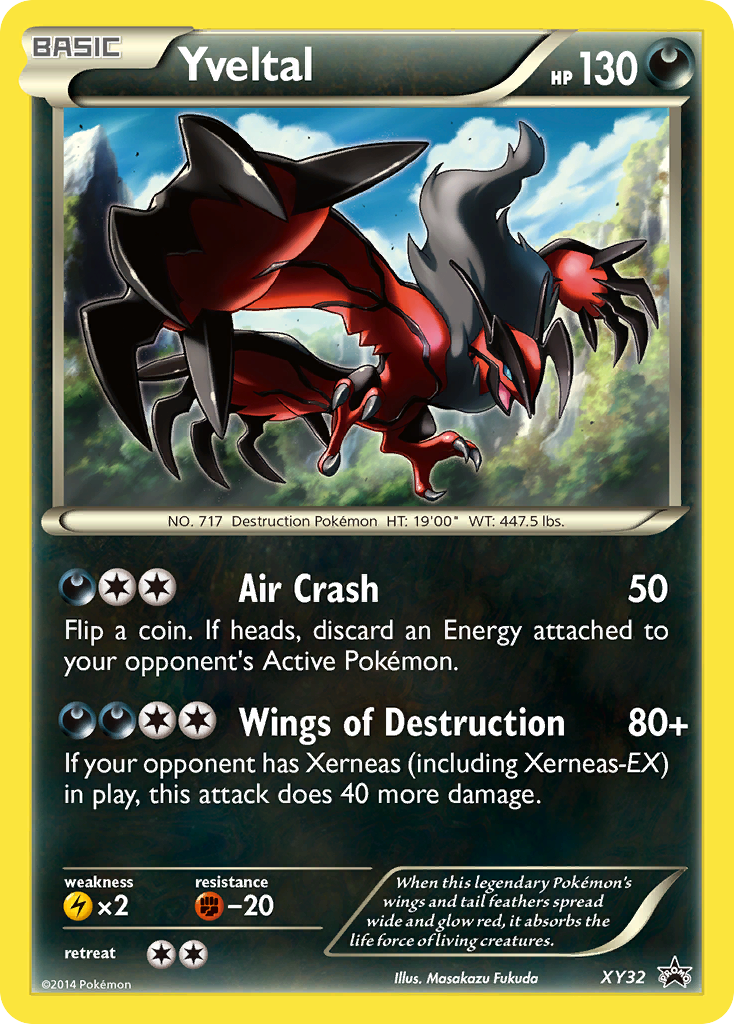 Yveltal - XY32 (XY32) [XY Promos] - Deck Out Gaming