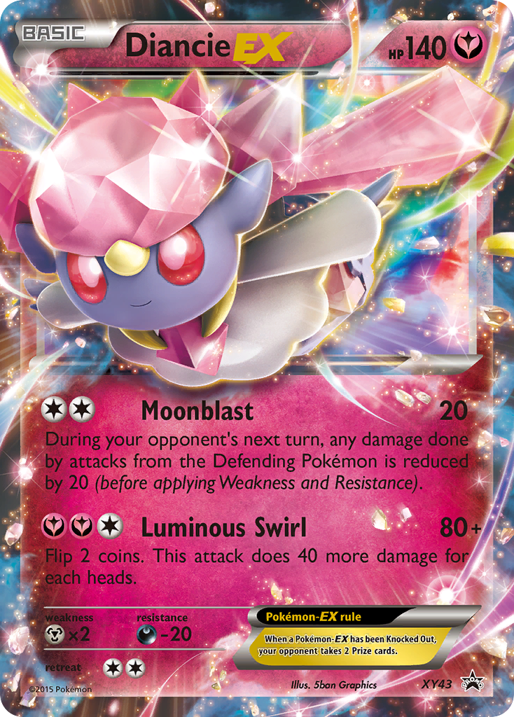 Diancie EX (XY43) [XY Promos] - Deck Out Gaming