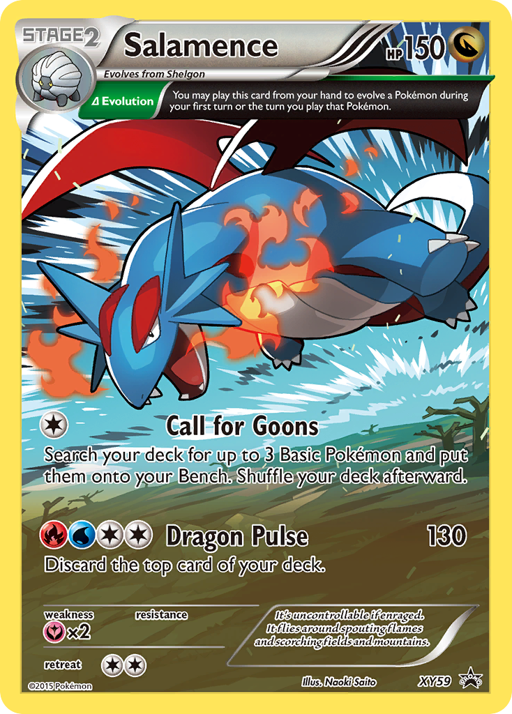 Salamence - XY59 (XY59) [XY Promos]