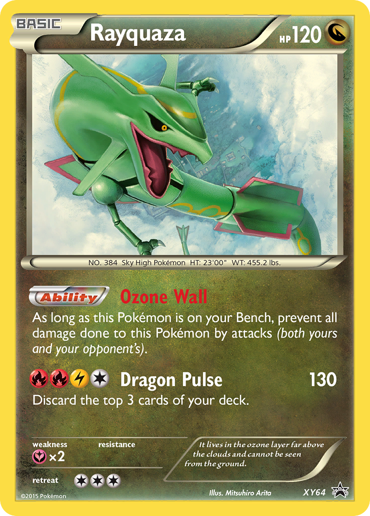 Rayquaza (XY64) [XY: Black Star Promos] - Deck Out Gaming