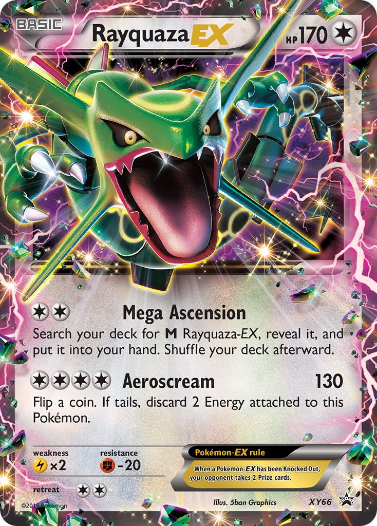 Rayquaza EX - XY66 (XY66) [XY Promos]