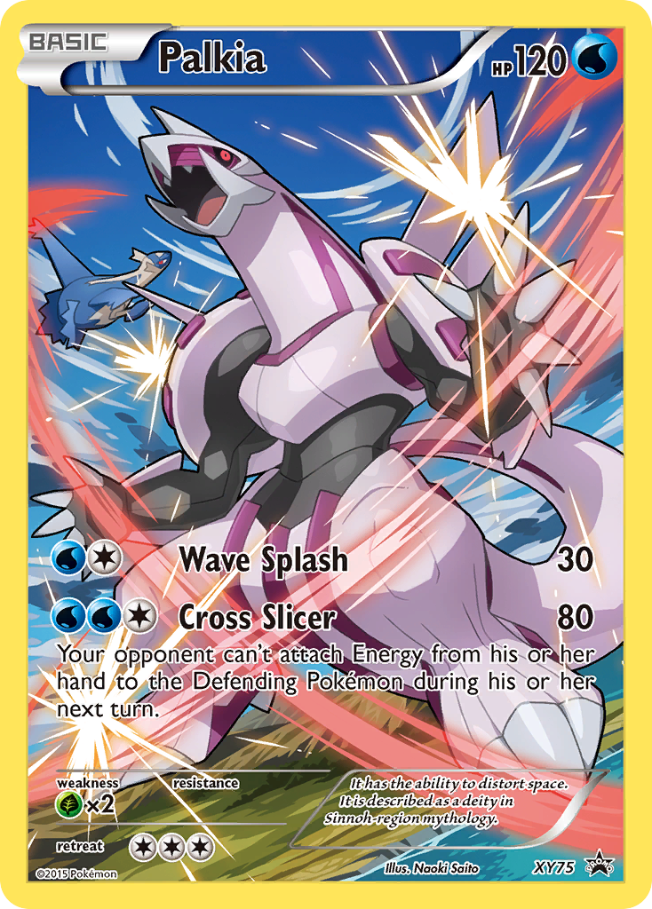 Palkia (Full Art Promo) (XY75) [XY Promos] - Deck Out Gaming