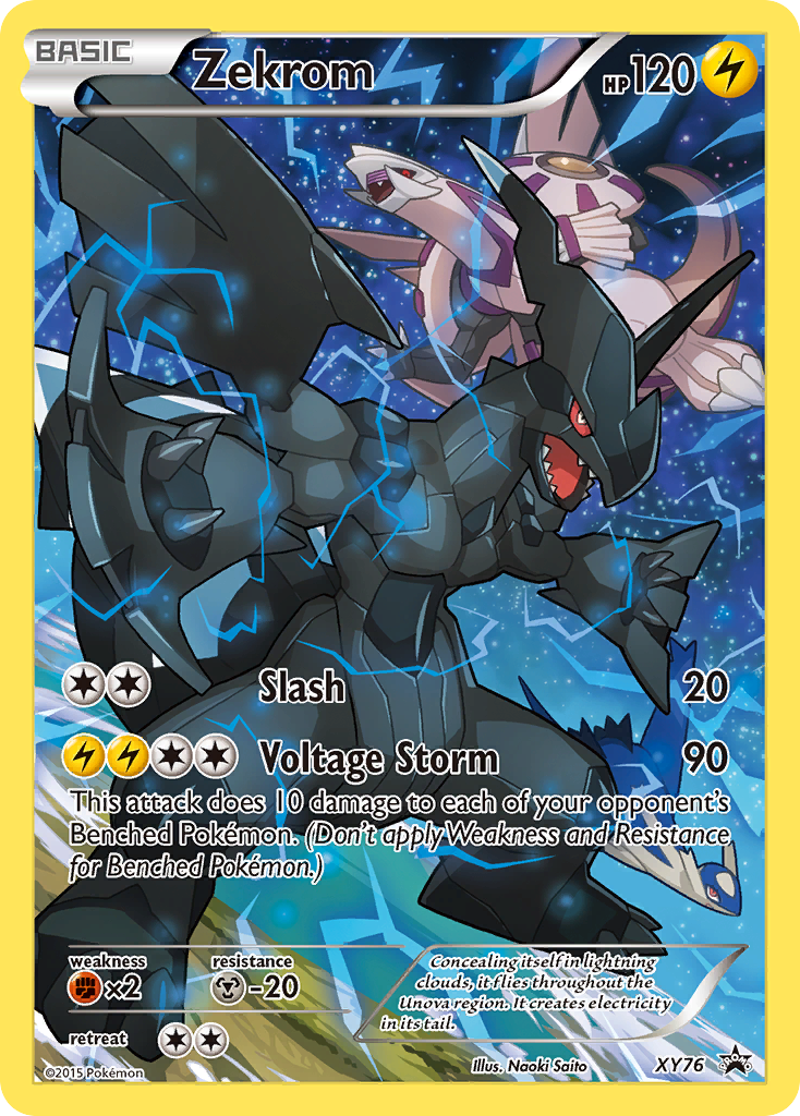 Zekrom (Full Art Promo) (XY76) [XY Promos] - Deck Out Gaming