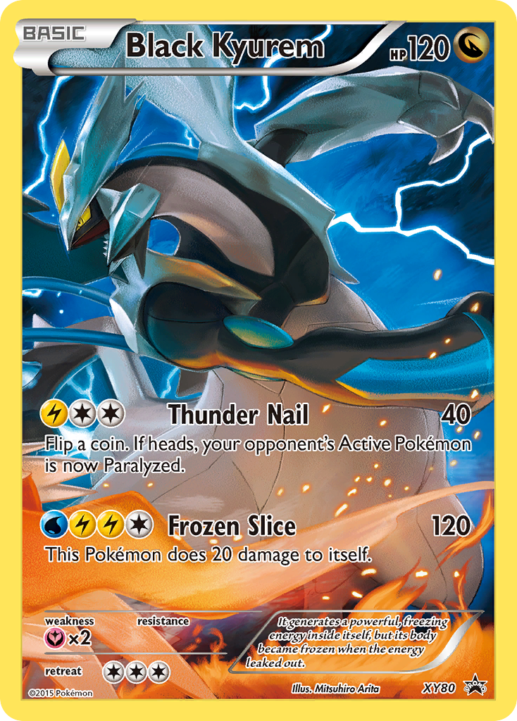 Black Kyurem (XY80) (Full Art Promo) [XY: Black Star Promos] - Deck Out Gaming