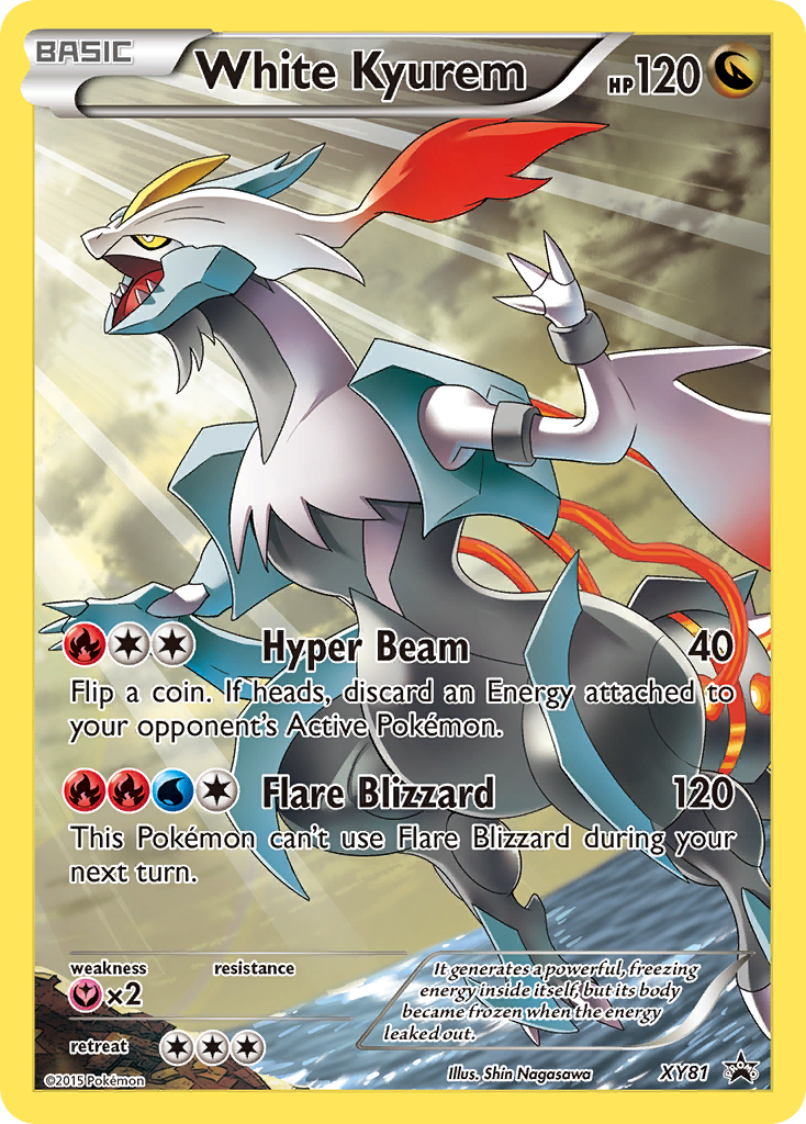 White Kyurem (XY81) (Full Art Promo) [XY: Black Star Promos] - Deck Out Gaming