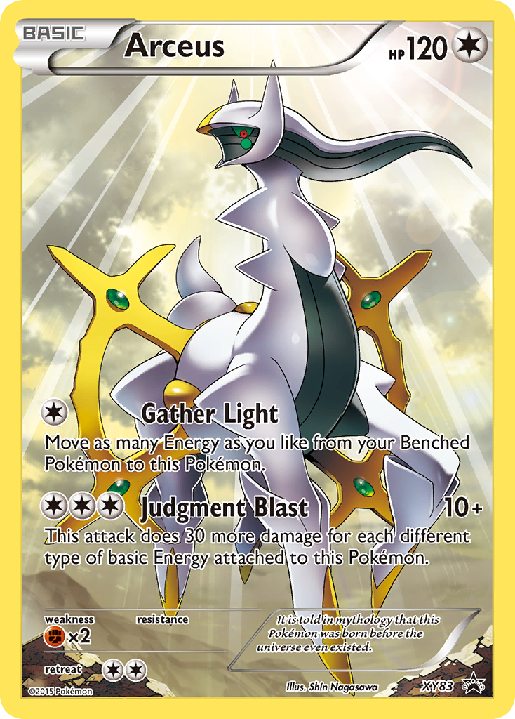 Arceus (XY83) [XY: Black Star Promos] - Deck Out Gaming