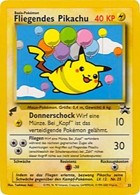 Pikachu (Flying) [Pikachu World Collection Promos]