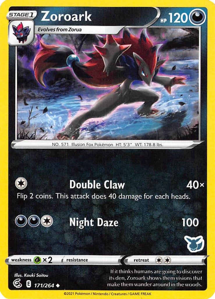 Zoroark (171/264) (Eevee Deck) [Battle Academy 2022] - Deck Out Gaming