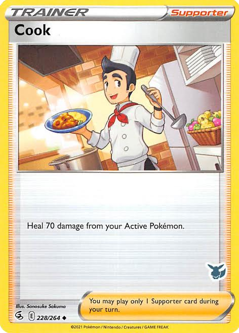 Cook (228/264) (Eevee Deck) [Battle Academy 2022] - Deck Out Gaming