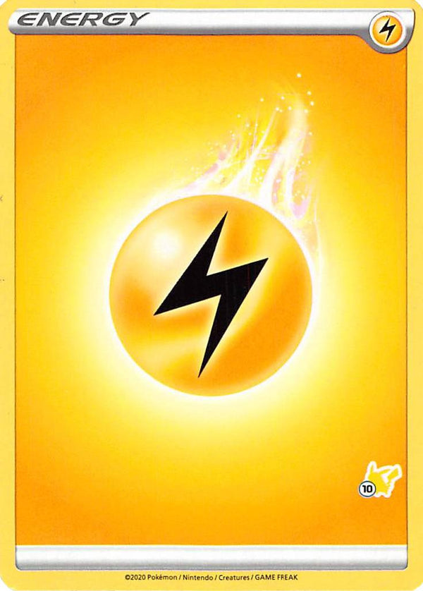 Lightning Energy (Pikachu Stamp #10) [Battle Academy 2022] - Deck Out Gaming