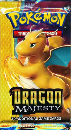 Pokemon SM Dragon Majesty Booster Pack (Random Art) - Deck Out Gaming