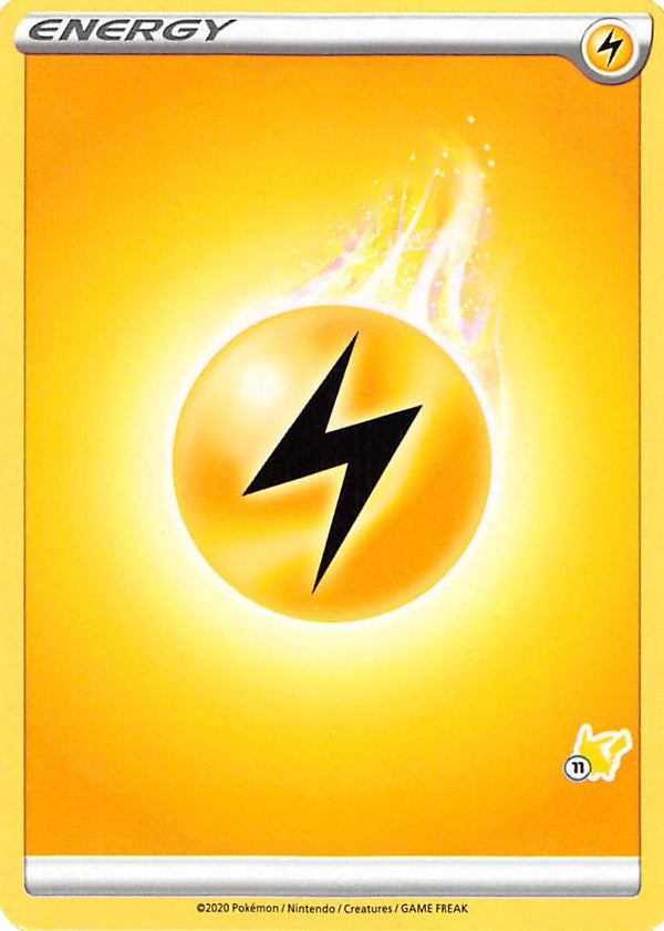 Lightning Energy (Pikachu Stamp #11) [Battle Academy 2022] - Deck Out Gaming