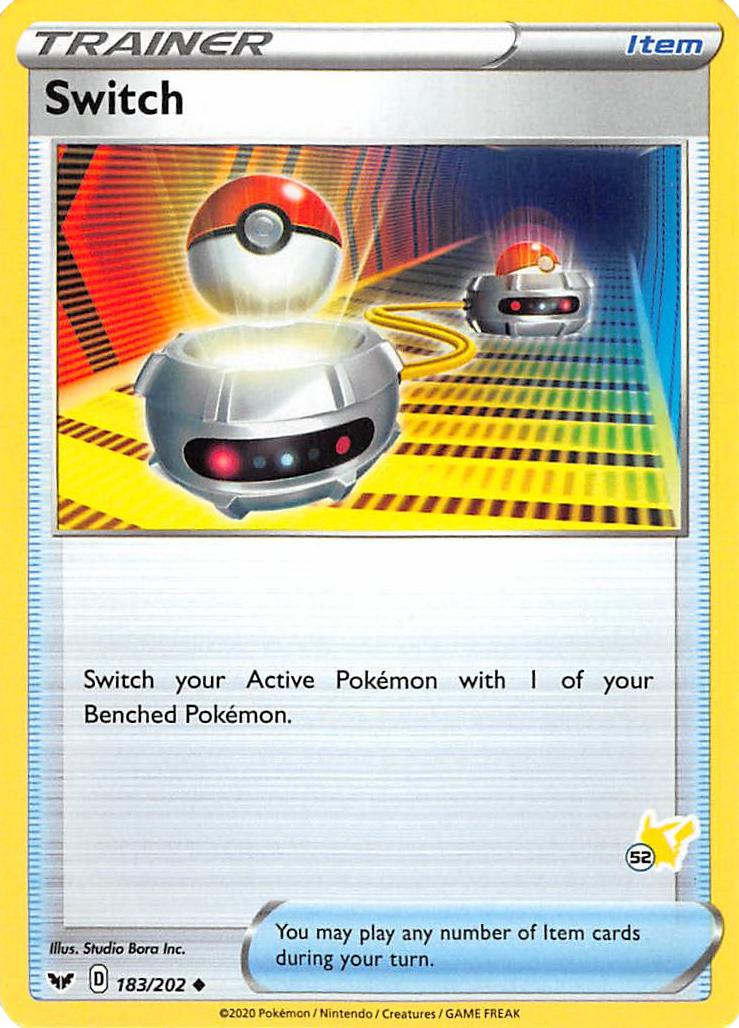 Switch (183/202) (Pikachu Stamp #52) [Battle Academy 2022] - Deck Out Gaming