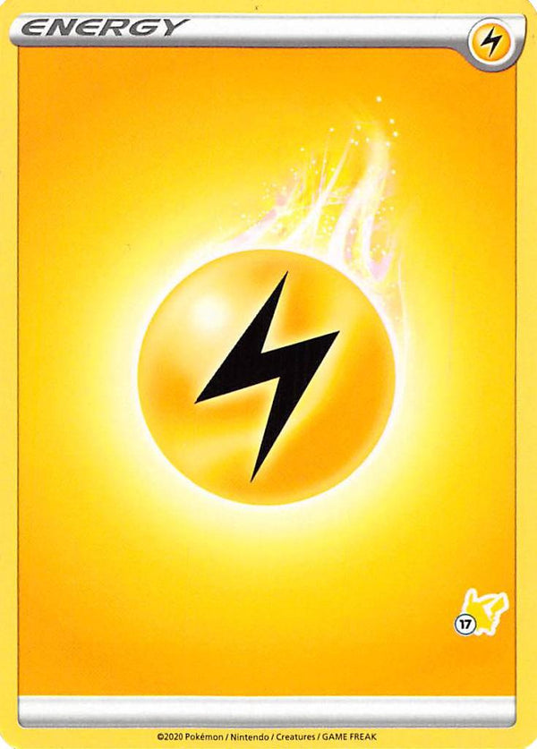 Lightning Energy (Pikachu Stamp #17) [Battle Academy 2022] - Deck Out Gaming