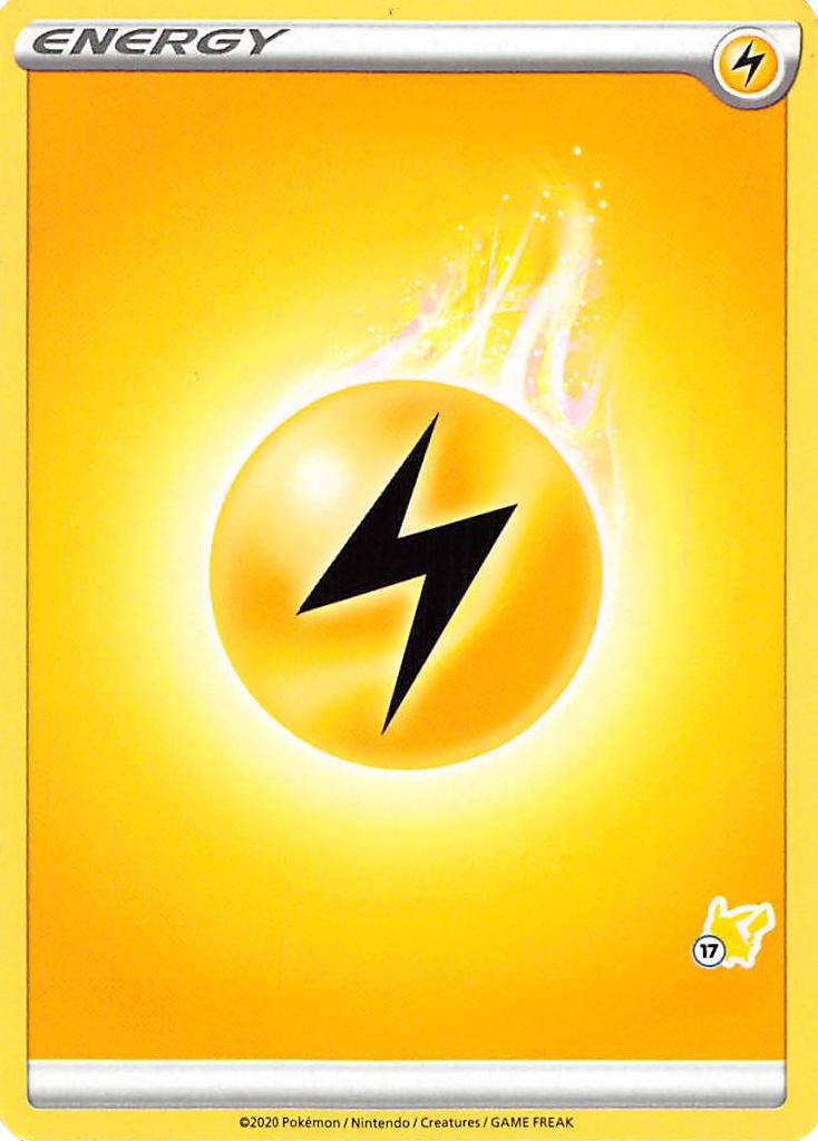 Lightning Energy (Pikachu Stamp #17) [Battle Academy 2022] - Deck Out Gaming