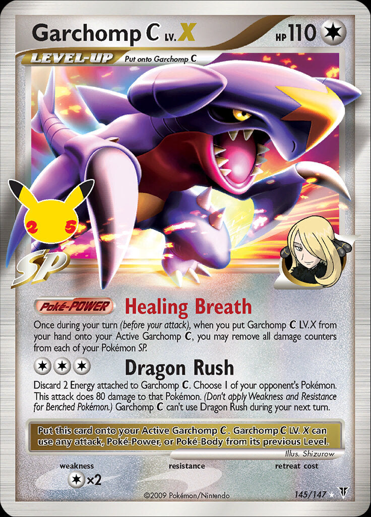 Garchomp C LV.X (145/147) [Celebrations: 25th Anniversary - Classic Collection] - Deck Out Gaming