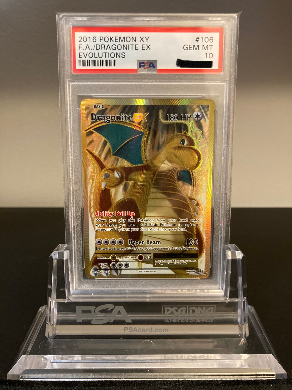 Dragonite EX - Evolutions - 106 - PSA 10 - Deck Out Gaming