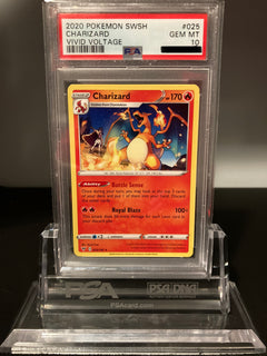 Charizard - Vivid Voltage - 25 - PSA 10 - Deck Out Gaming