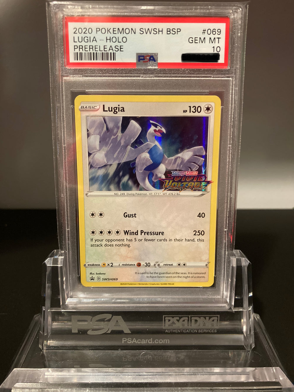 Lugia - SWSH Promos - SWSH069 - PSA 10 - Deck Out Gaming