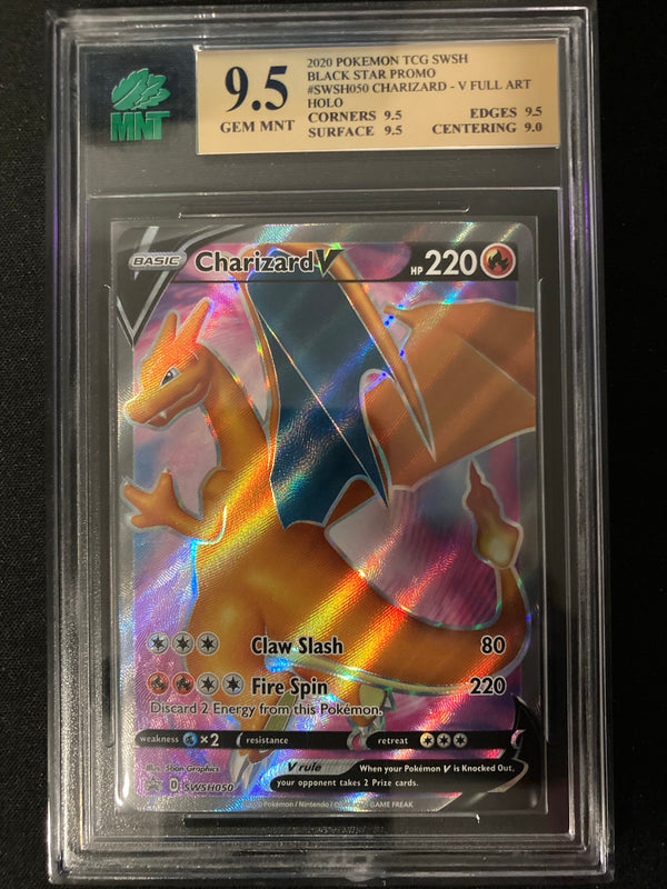 Charizard V - SWSH Promos - SWSH050 - MNT 9.5 (9.5/9.5/9.5/9.0) - Deck Out Gaming